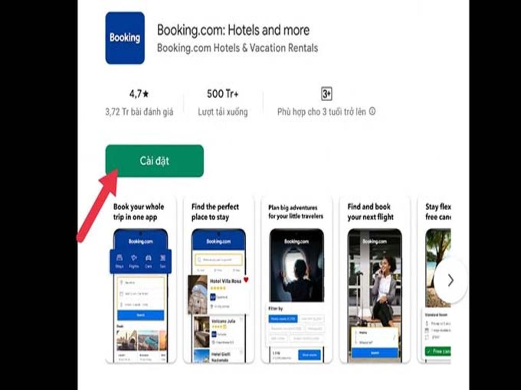Cách tải và đăng ký tài khoản Booking.com