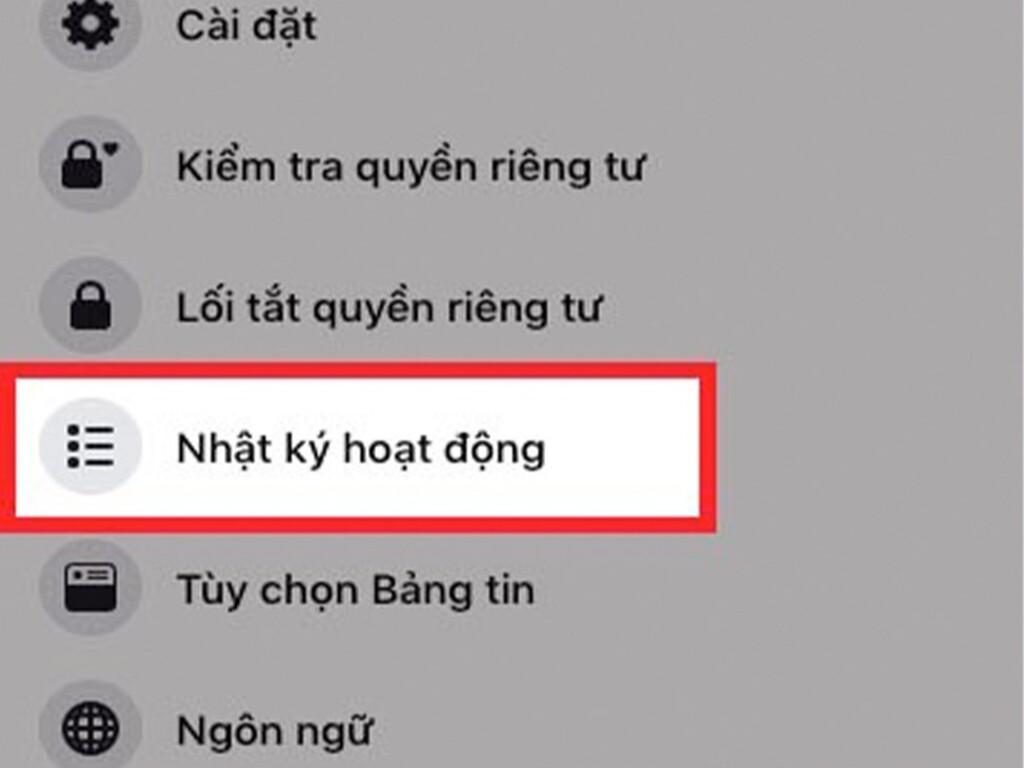 Mẹo xóa, ẩn lịch sử hoạt động không cần thiết