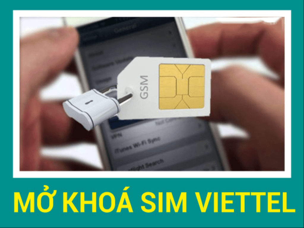 Cách mở khóa SIM ngay tại nhà