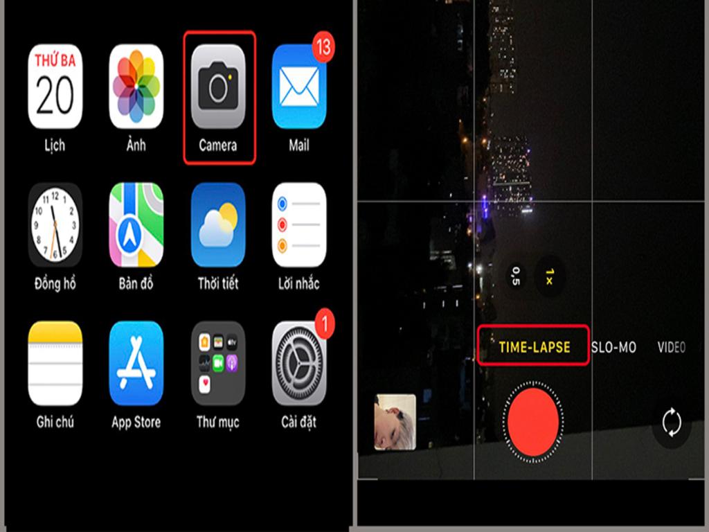 Cách quay time lapse bằng điện thoại đơn giản