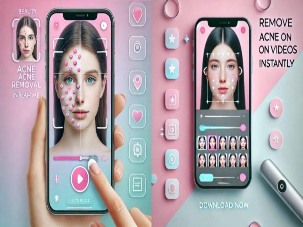 Cách sử dụng app xóa mụn nhanh và hiệu quả