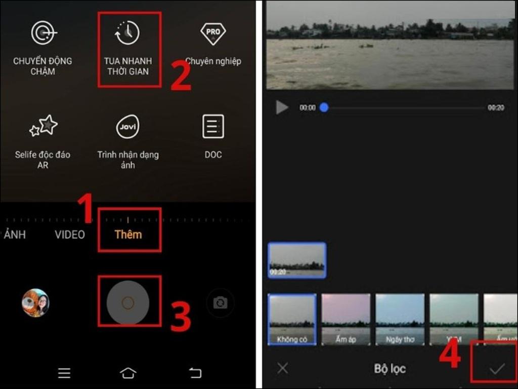 Gợi ý ứng dụng chỉnh sửa video time lapse