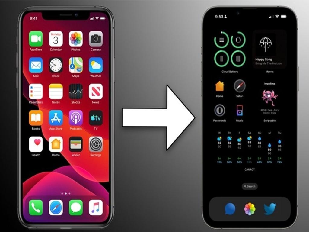 Hướng dẫn đổi biểu tượng ứng dụng bằng Shortcuts