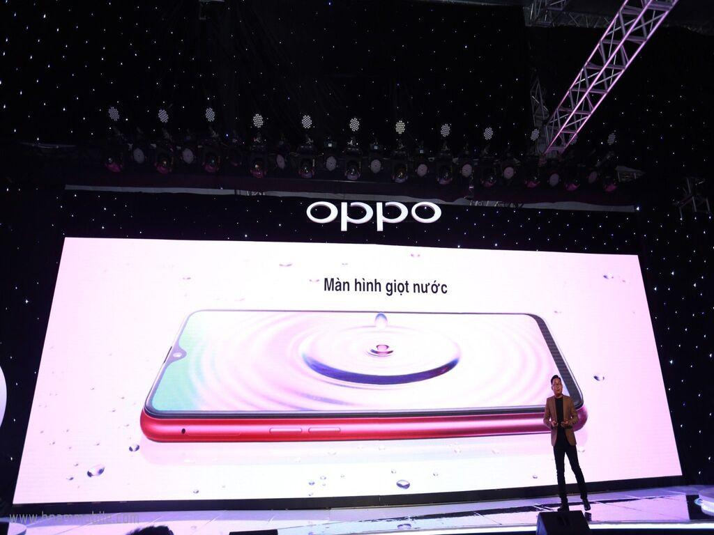 Thiết kế giọt nước trên Oppo F9 có gì đặc biệt?