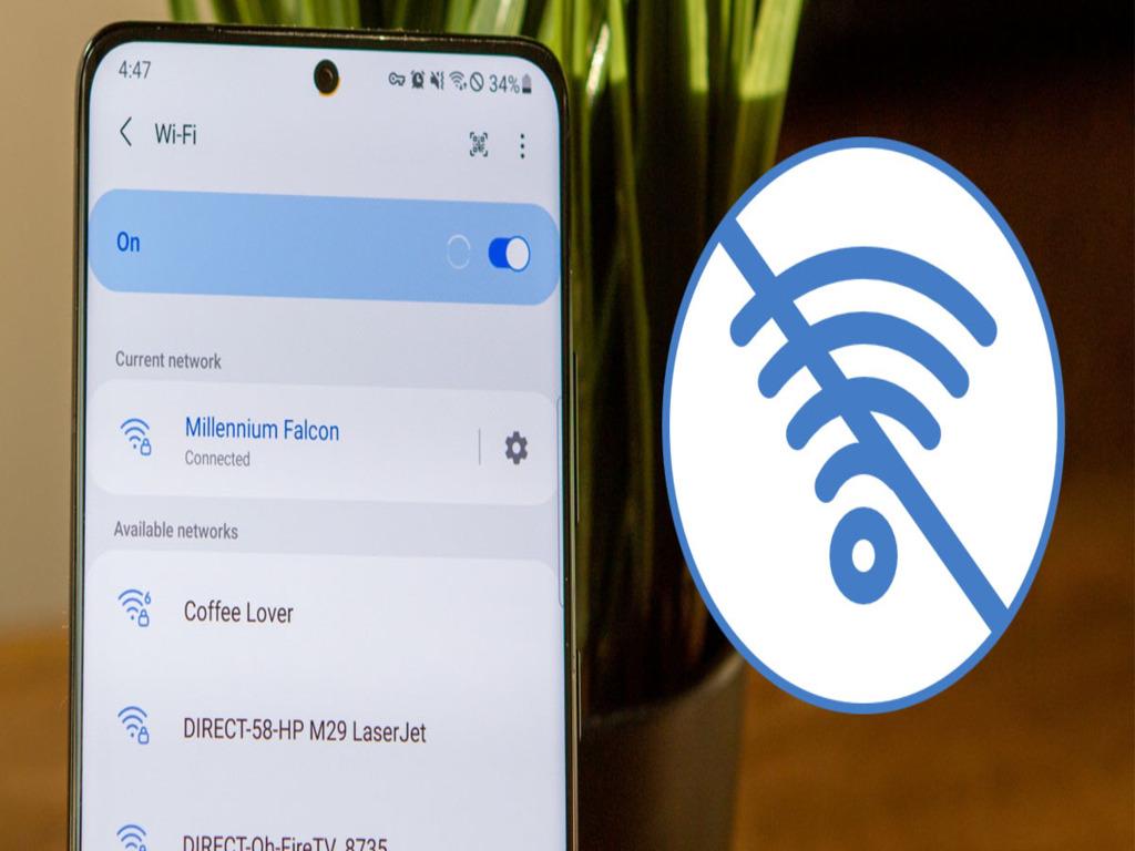 Biểu hiện điện thoại không bắt được WiFi
