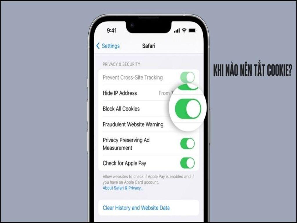 Tại sao nên bật cookie trên điện thoại?