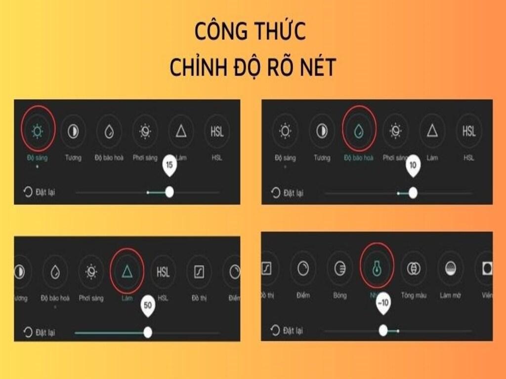 Hướng dẫn từng bước chỉnh nét video