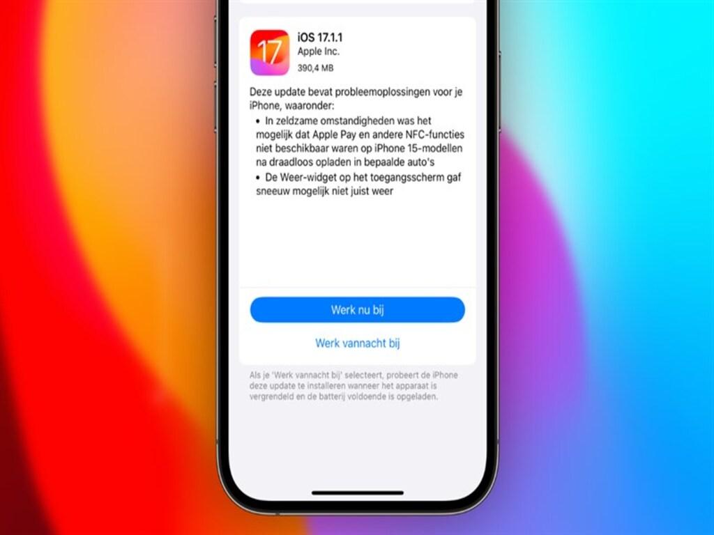 Lưu ý trước khi nâng cấp lên iOS 17.1.1
