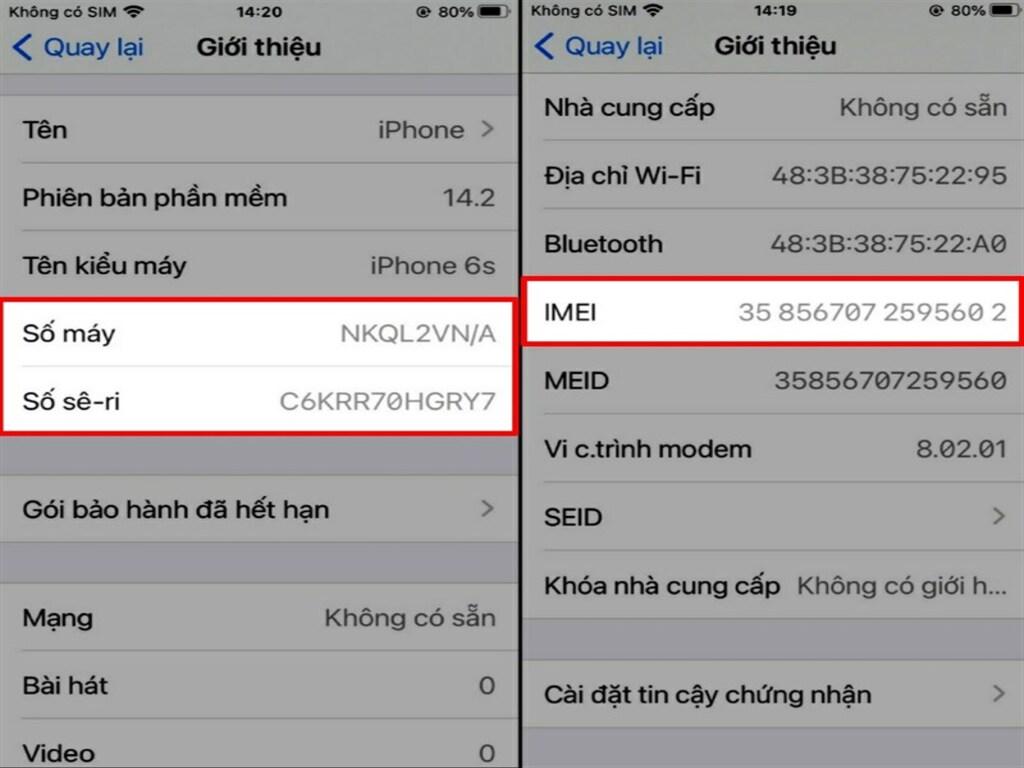 Hướng dẫn kiểm tra mã trên iPhone