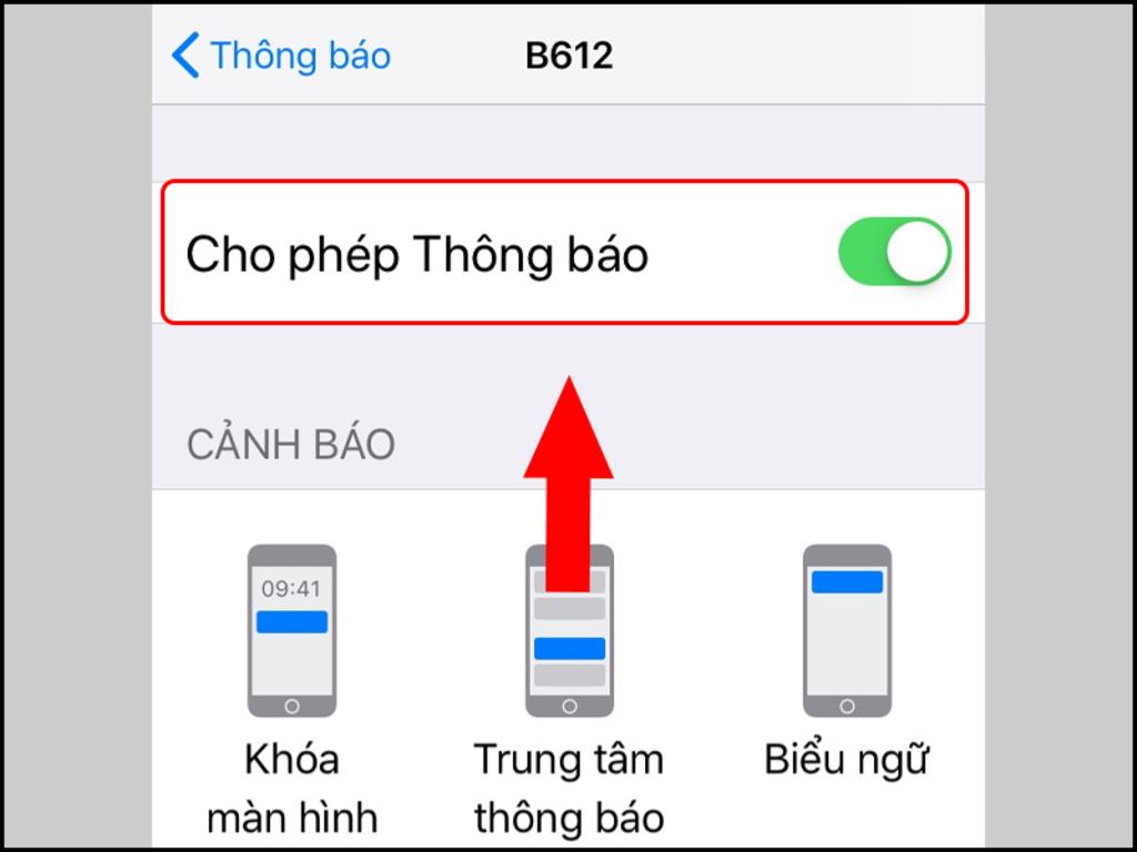 Cách tắt thông báo ứng dụng trên iPhone