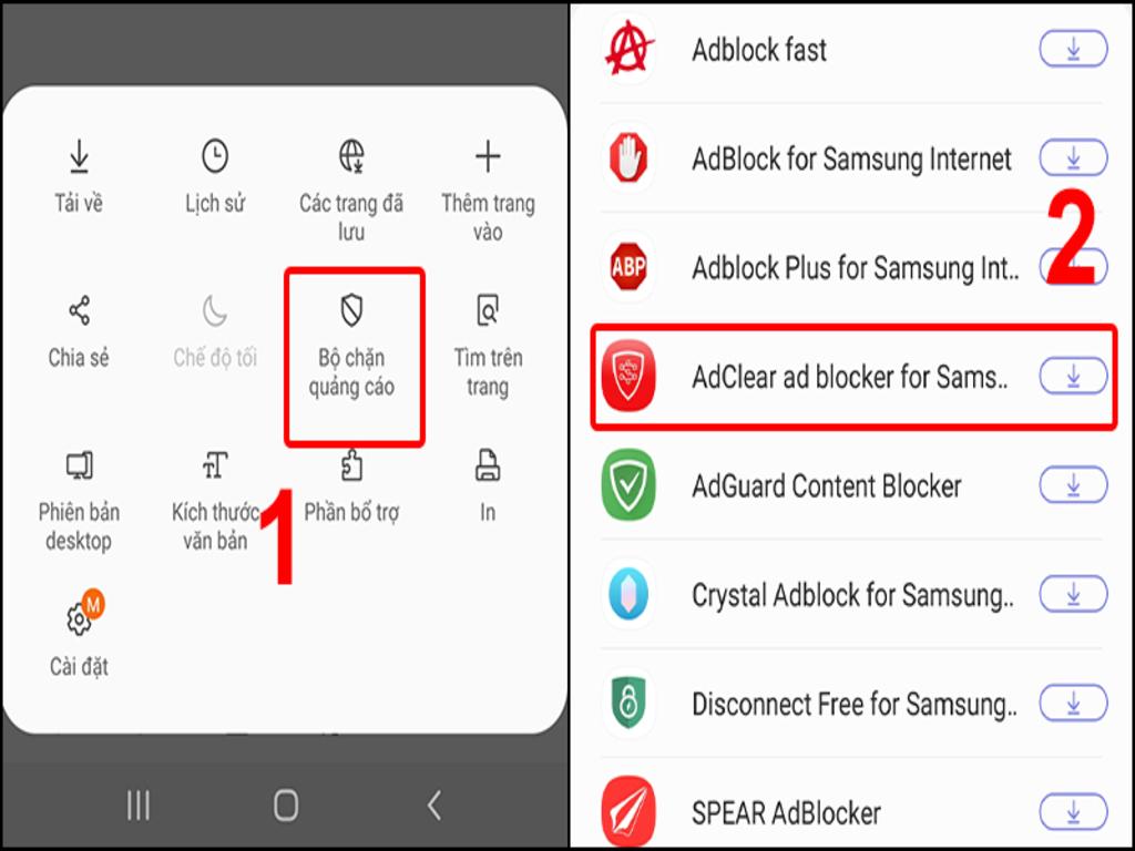 Dùng phần mềm hỗ trợ chặn quảng cáo