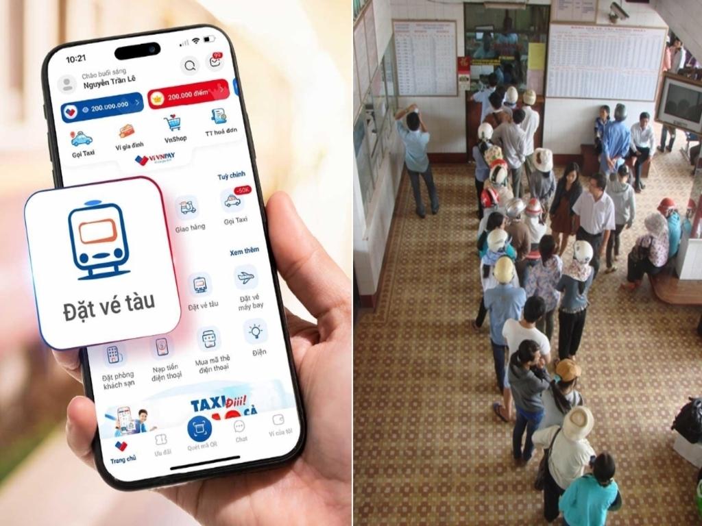 Lý do nên đặt vé tàu online