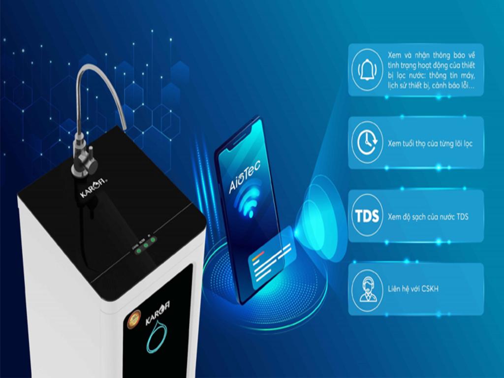 Tìm hiểu về máy lọc nước Karofi tích hợp SMAX