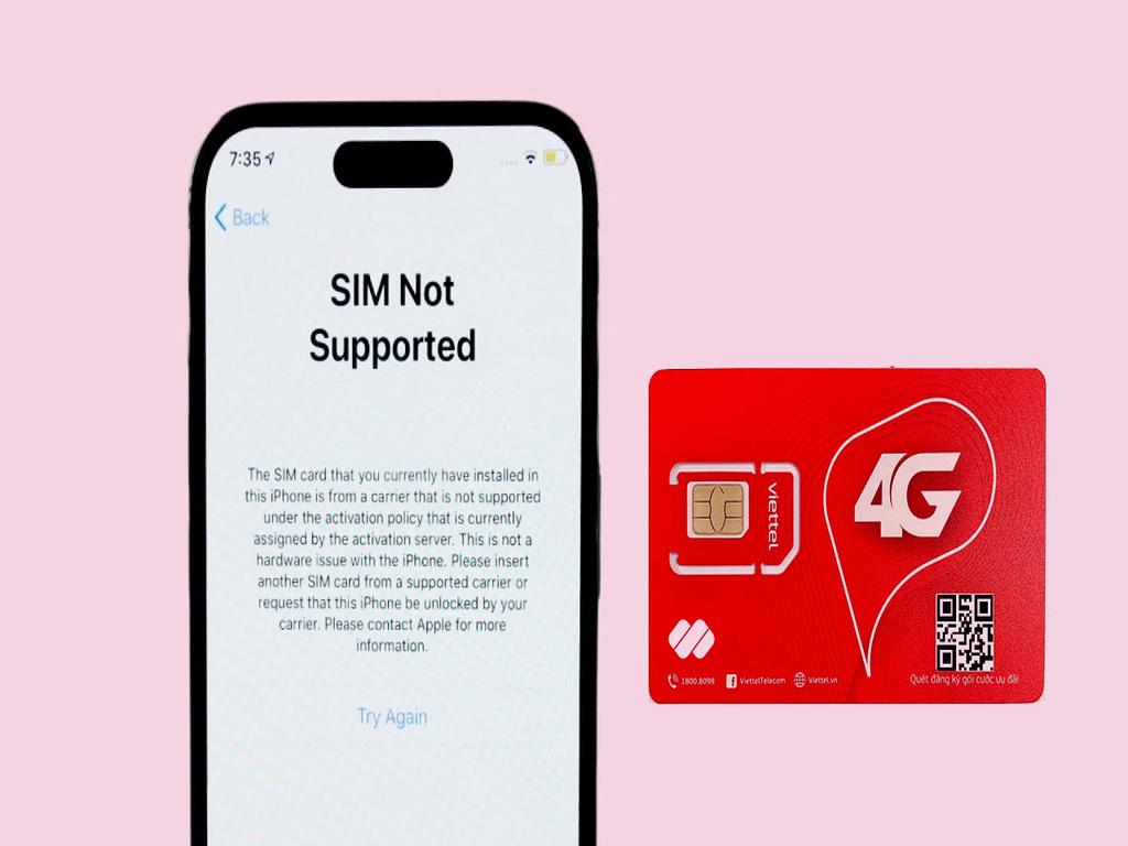Lỗi iPhone không nhận SIM xảy ra khi nào?
