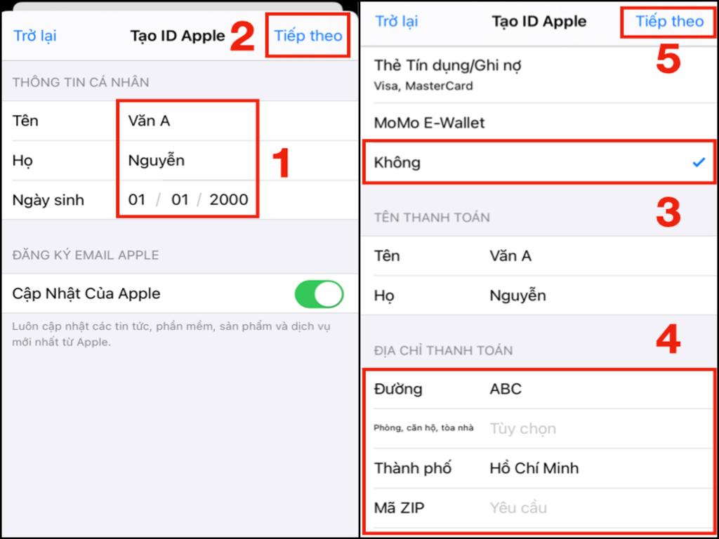 Hướng dẫn đăng ký ID Apple không cần thẻ tín dụng