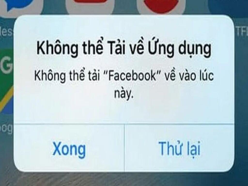 Tại sao không tải được ứng dụng trên App Store?