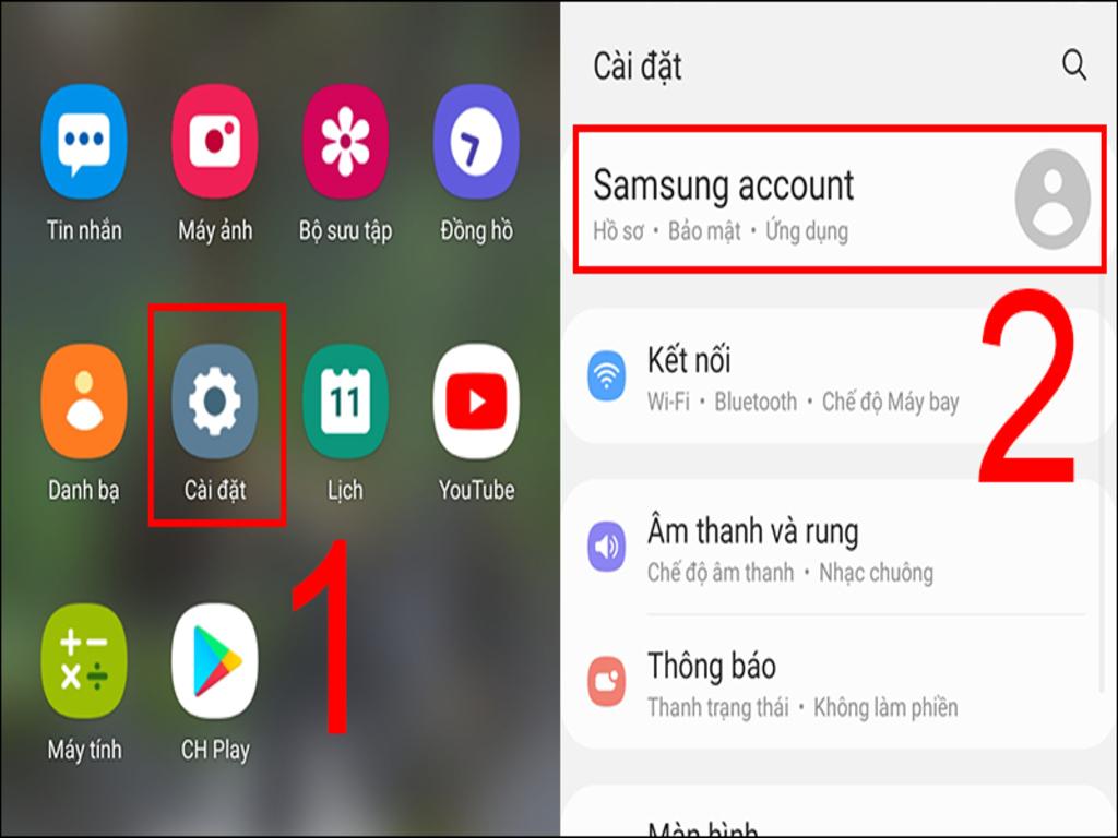 Mẹo khôi phục mật khẩu và bảo vệ tài khoản Samsung