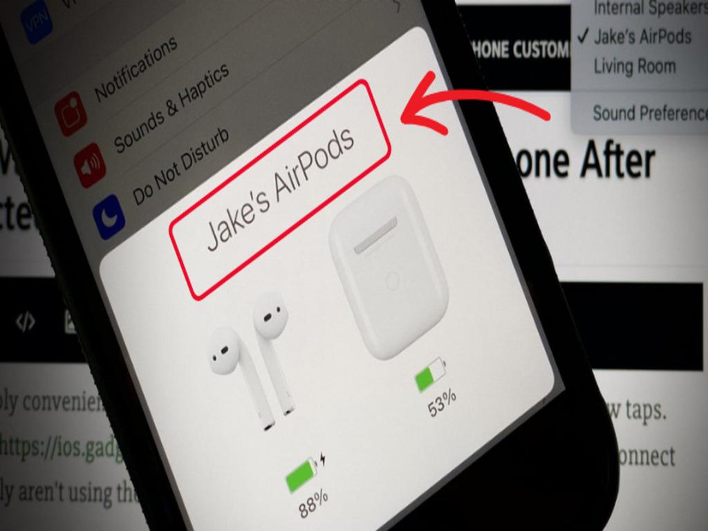 Lý do bạn nên đổi tên AirPods thành tên cá nhân