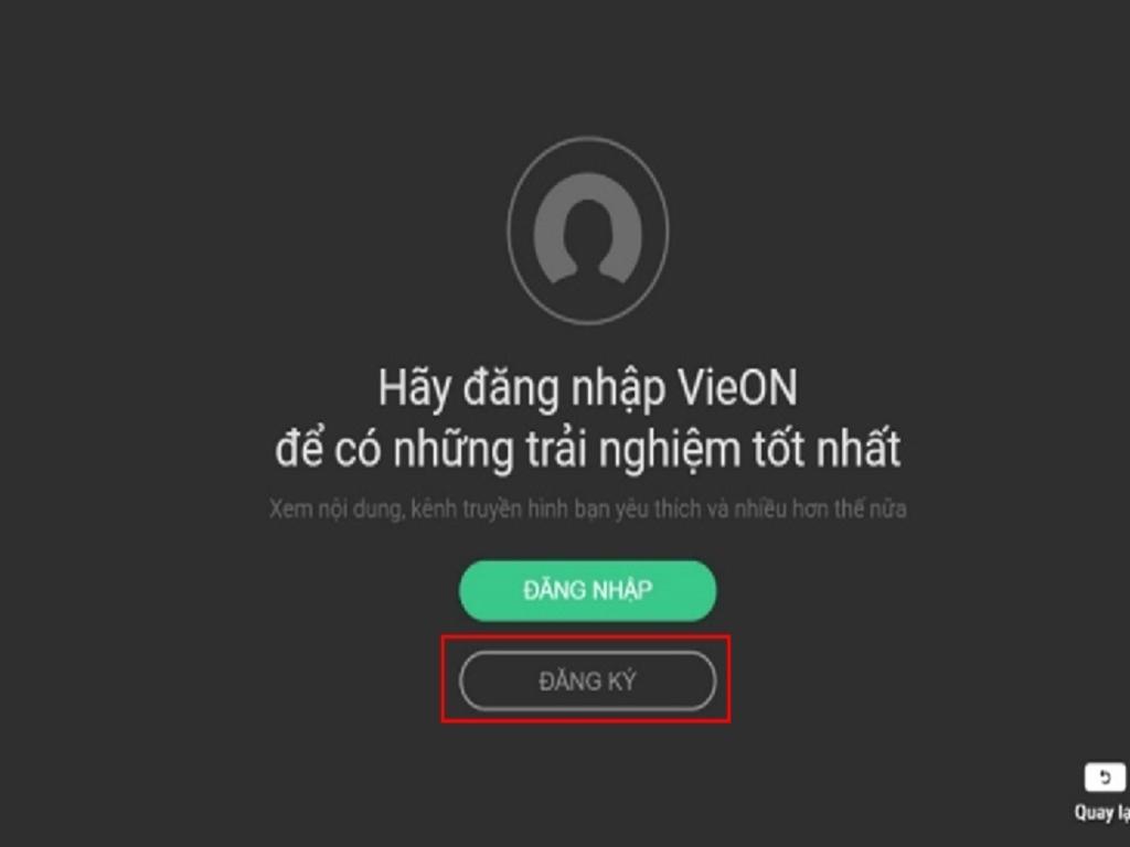 Hướng dẫn đăng nhập và nhập mã trên tivi
