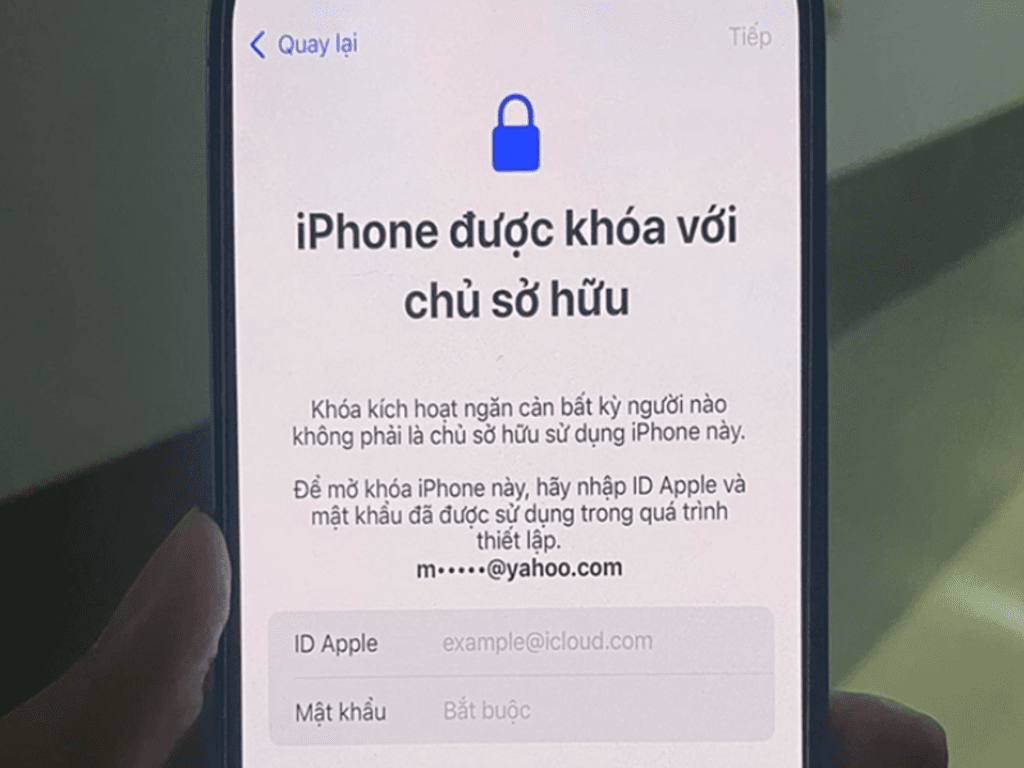 Cách kiểm tra thiết bị có đang bị dính iCloud hay không