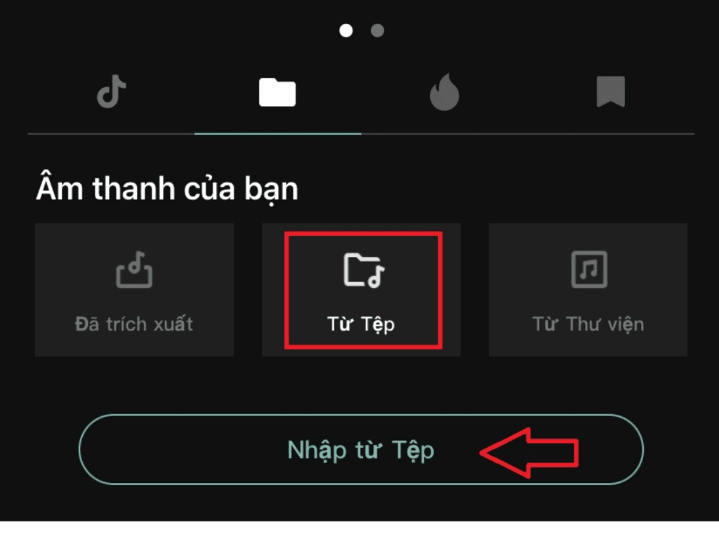 Nhập nhạc vào CapCut nhanh chóng và đúng chuẩn