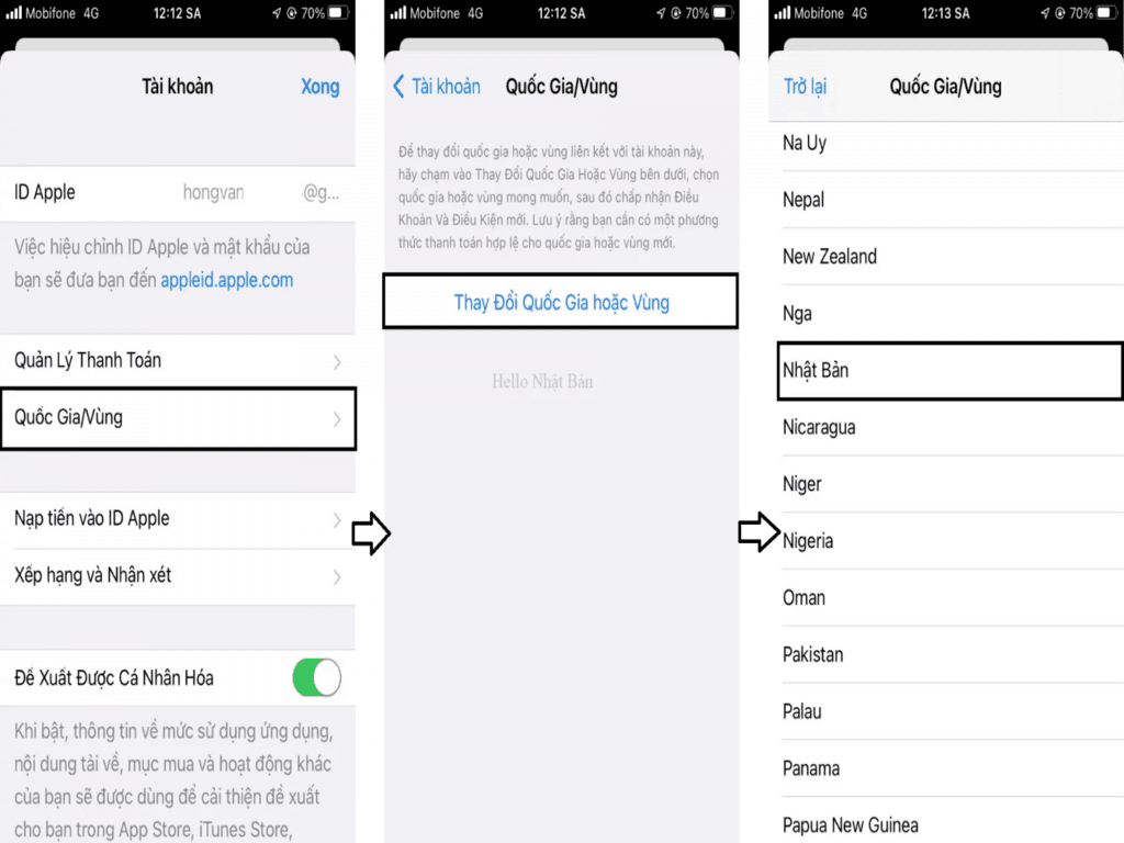 Những điểm khác biệt trong phiên bản JP so với quốc tế