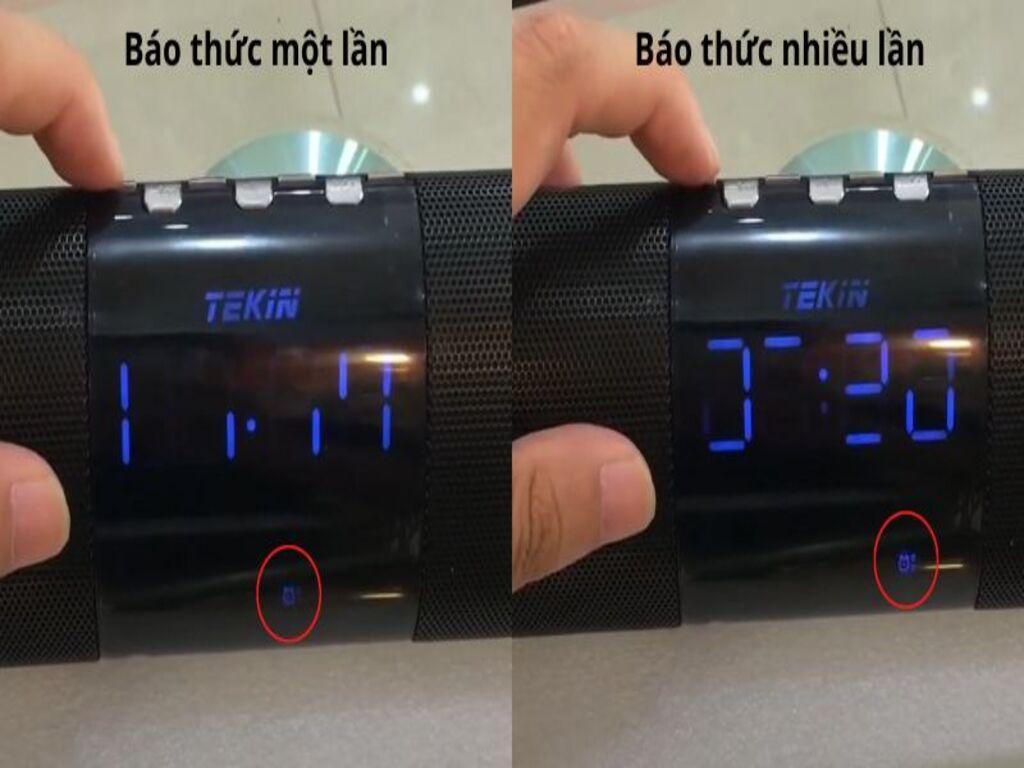 Hướng dẫn chỉnh giờ trên loa Tekin