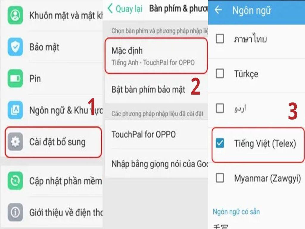 Hướng dẫn cài đặt bàn phím tiếng Việt có dấu