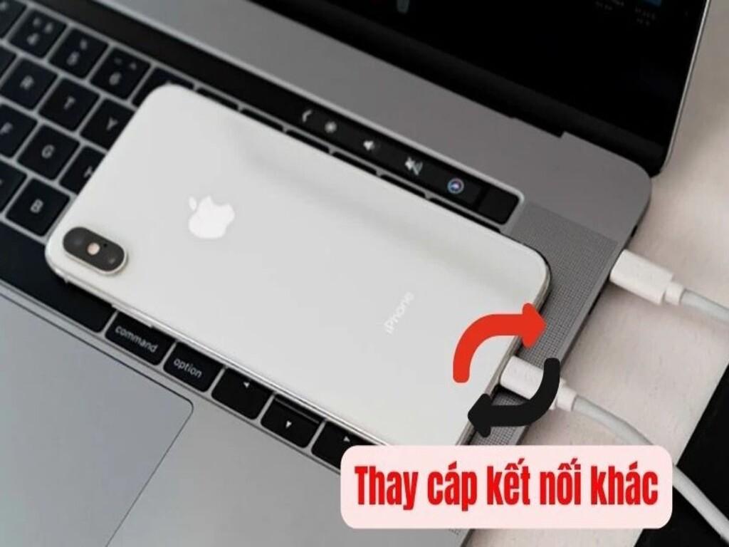 Khắc phục lỗi bằng cách thay đổi cáp/kết nối