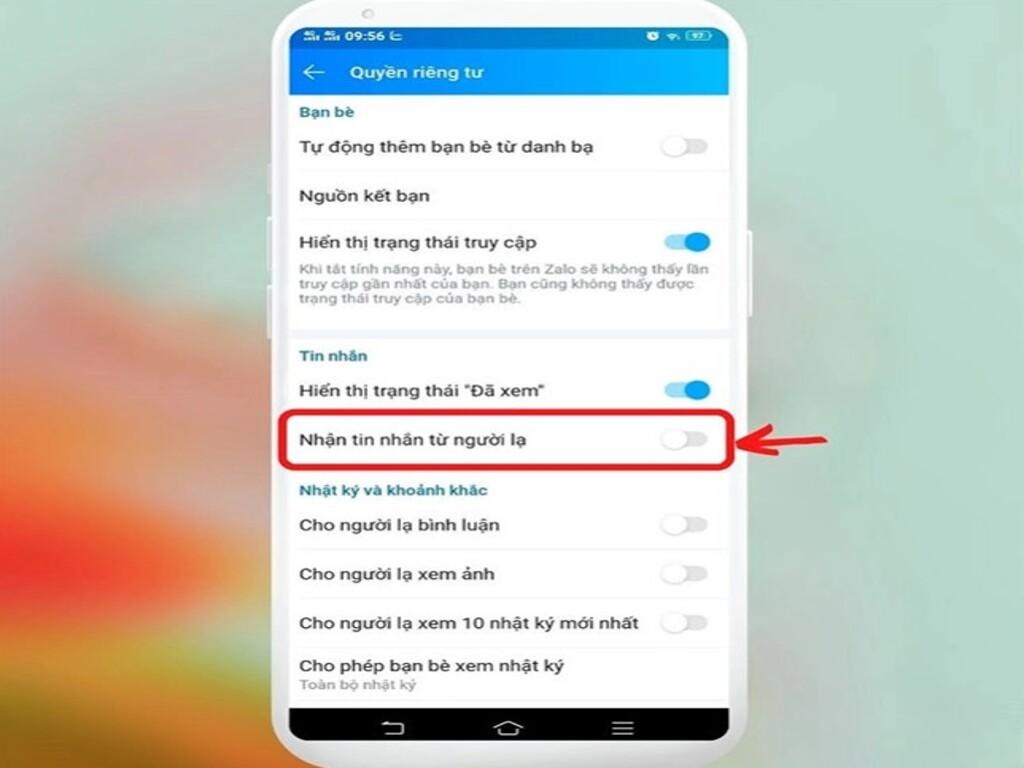 Cách bỏ chặn người đã bị block
