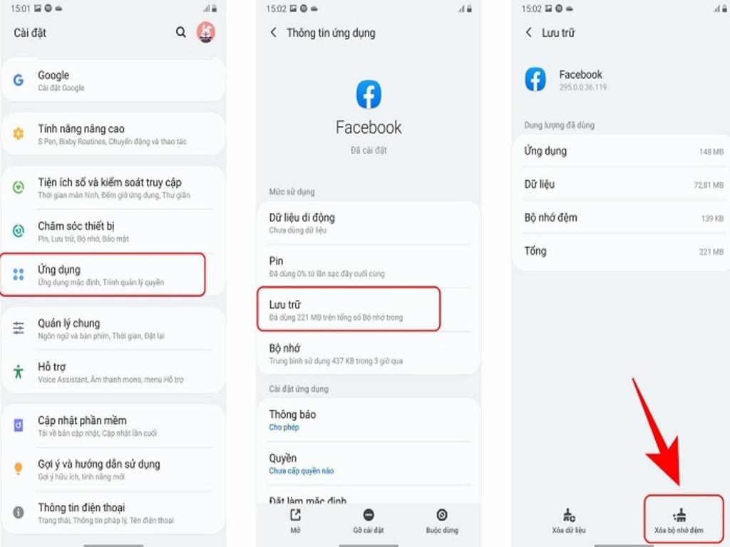 Mẹo quản lý bộ nhớ trong hiệu quả, tránh đầy bộ nhớ