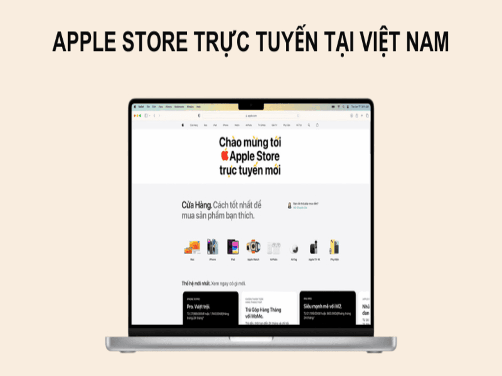 Apple Store online Vietnam có gì khác với offline?