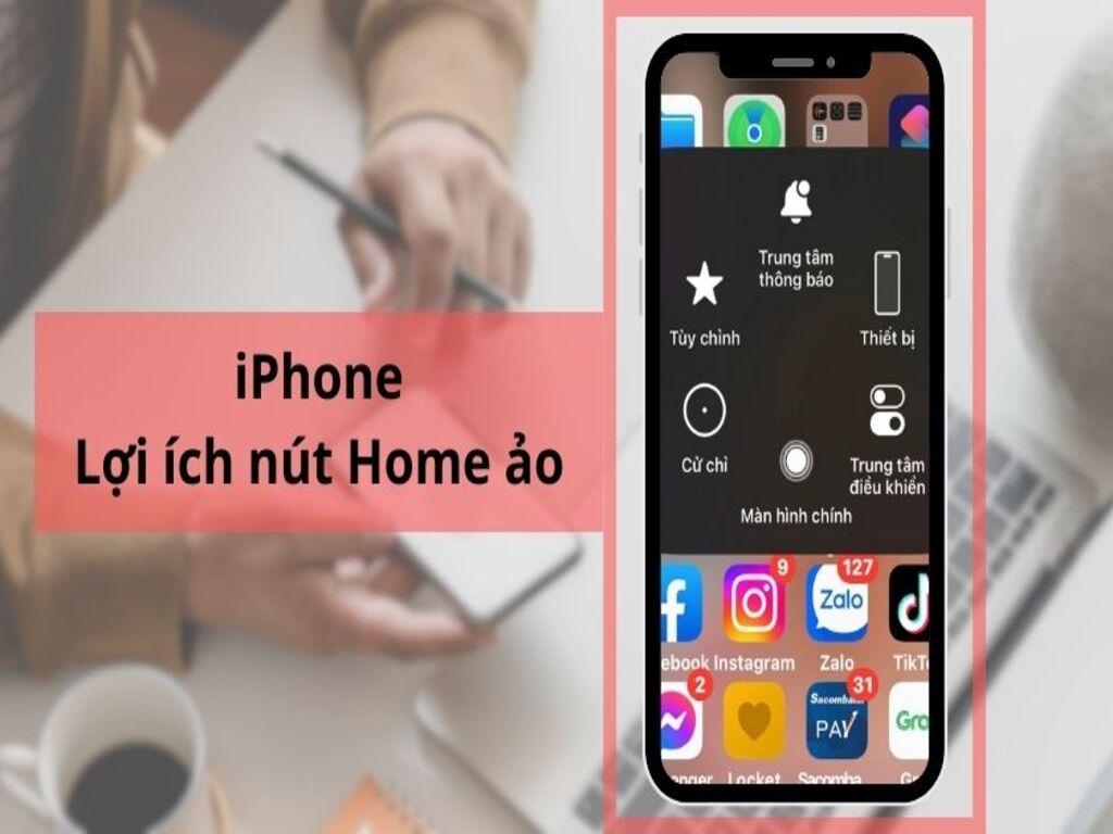 Mẹo dùng nút trợ năng tiết kiệm pin và thao tác nhanh