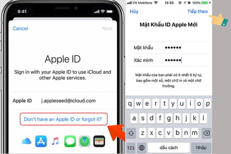 Hướng dẫn xóa ID Apple khỏi thiết bị khi quên mật khẩu