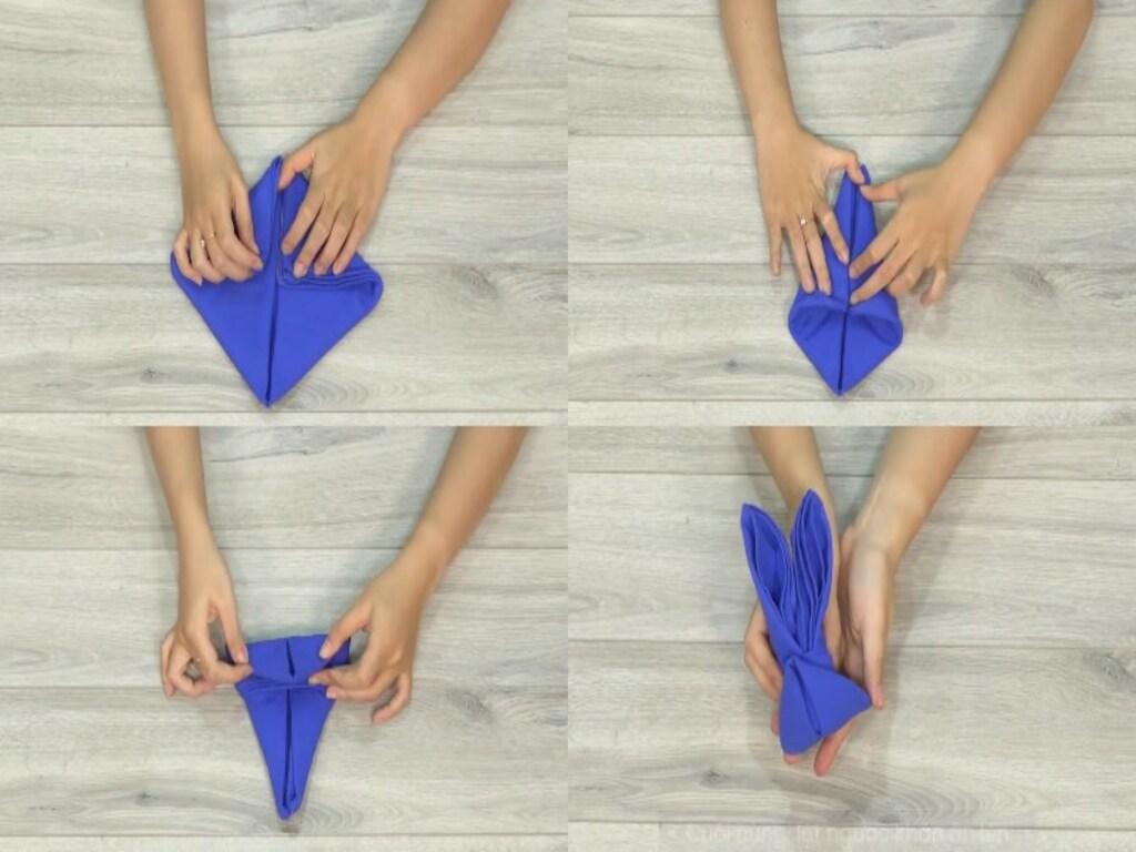 Mẹo tạo điểm nhấn cho bàn tiệc bằng khăn gấp sáng tạo