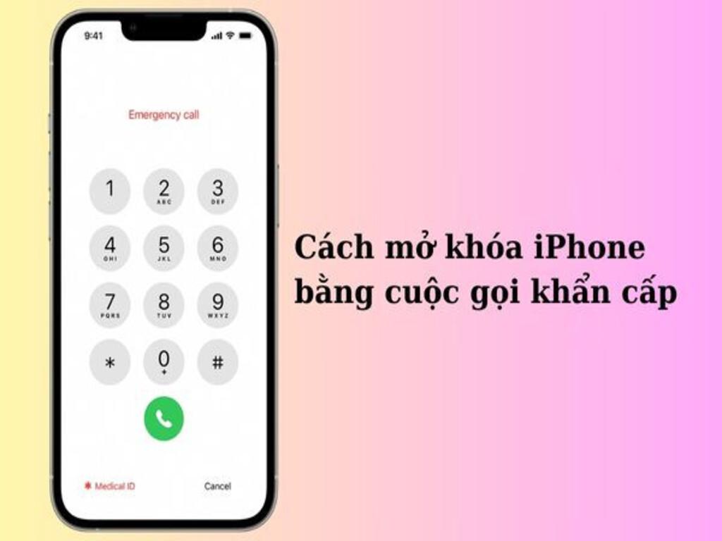 Mở khóa iPhone bằng cuộc gọi khẩn cấp là gì?
