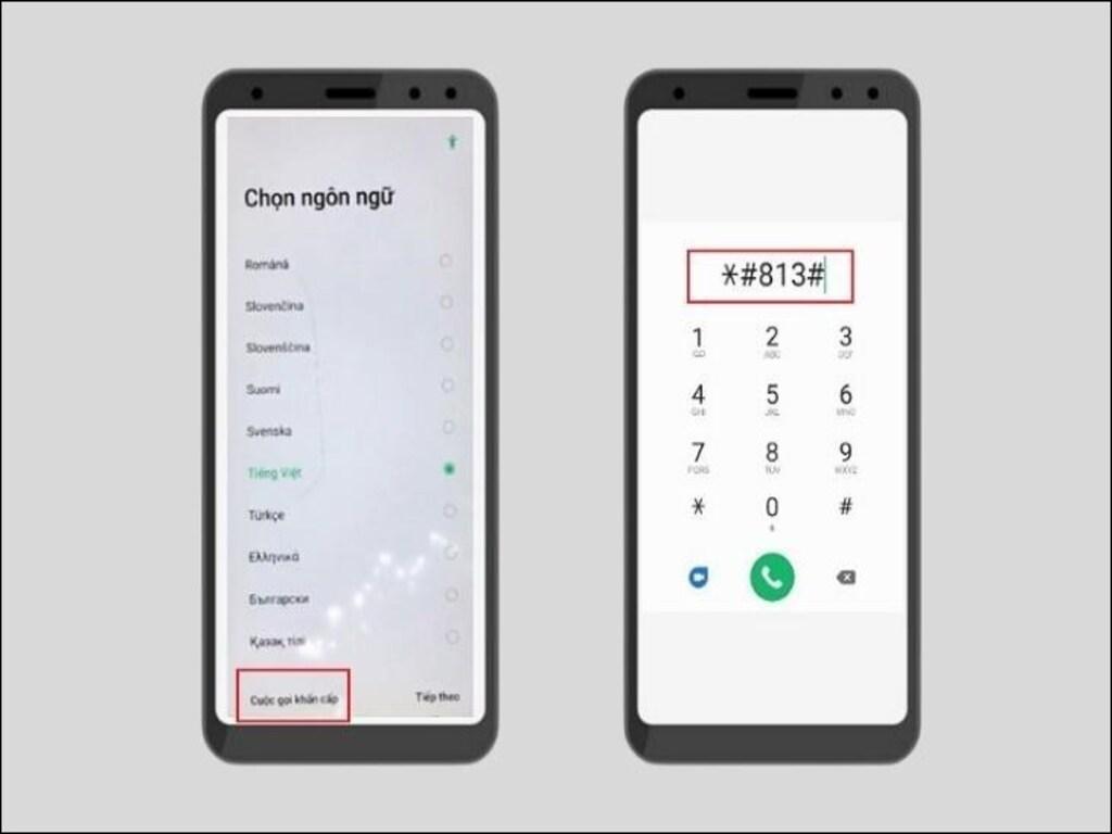 Cách thực hiện mở khóa qua gọi khẩn cấp