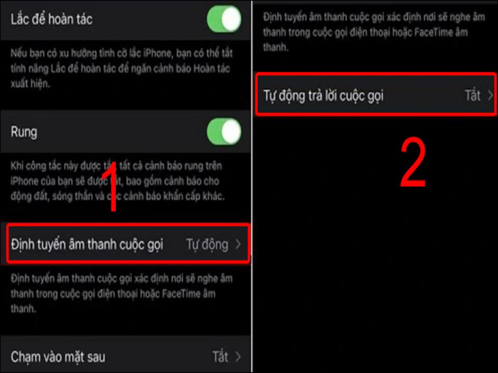 Cách kiểm tra và tắt các tính năng tự động