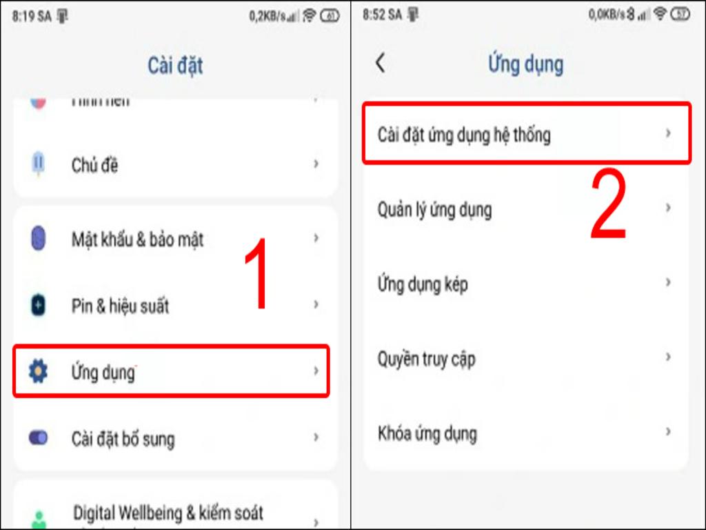 Loại trừ lỗi do ứng dụng bên thứ ba