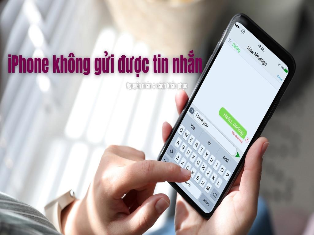 Vì sao iPhone không gửi được tin nhắn SMS