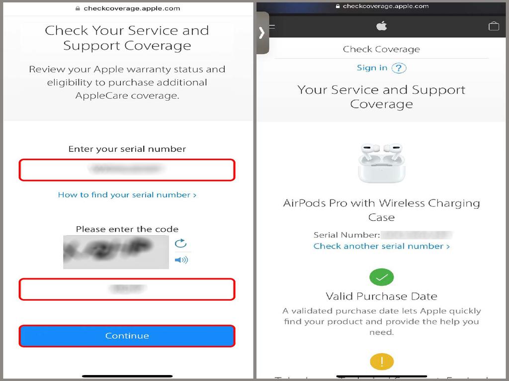 Cách check IMEI AirPods Pro