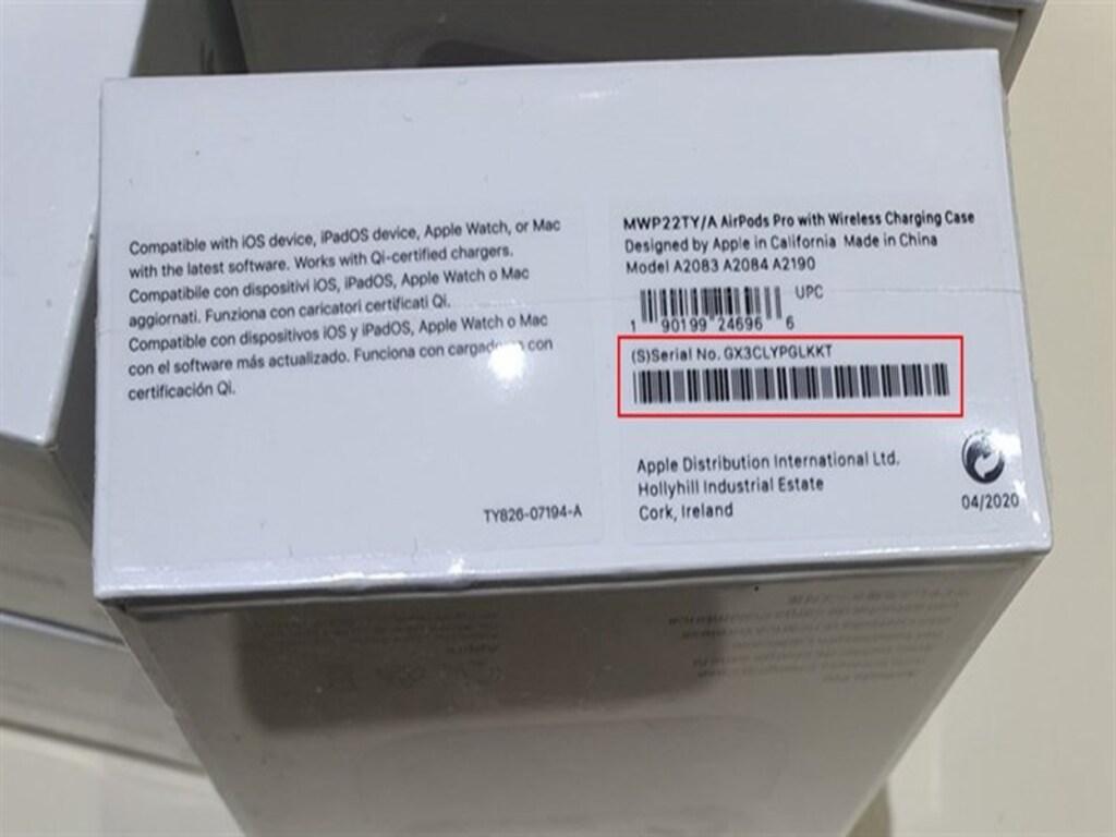 cách check IMEI AirPods Pro và chính xác nhất