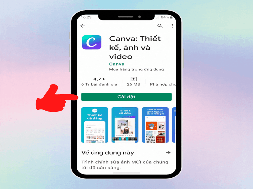 Cách tải và cài đặt Canva trên máy tính, điện thoại