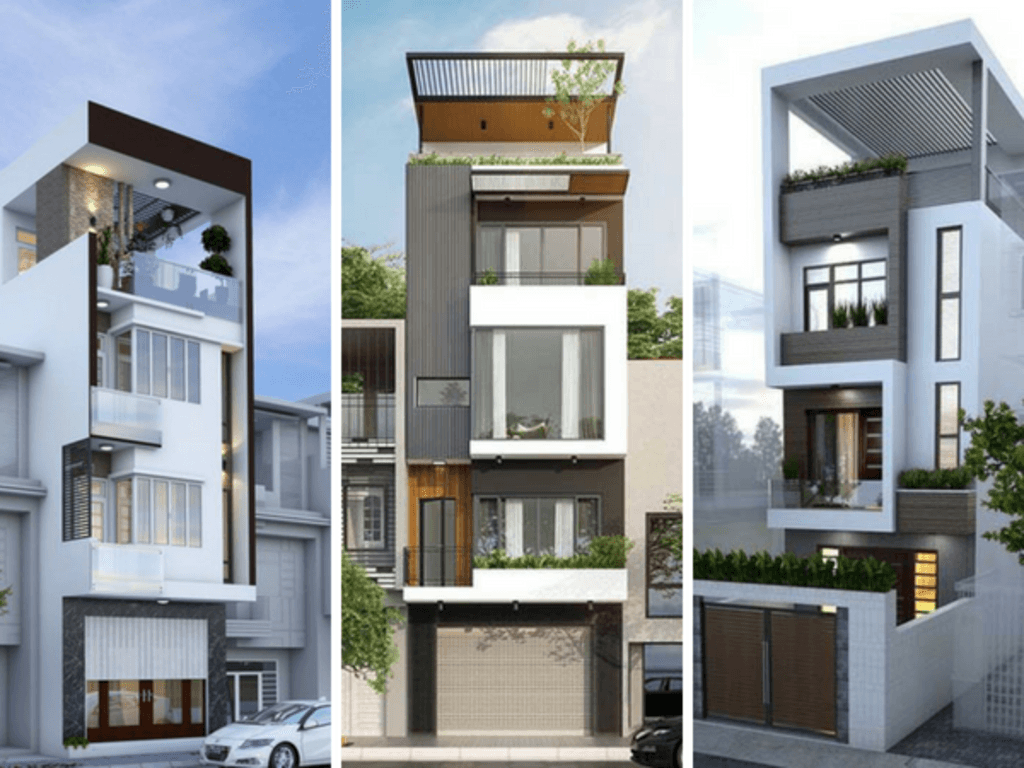 Các mẫu mặt tiền nhà phố đơn giản, đẹp mê ly