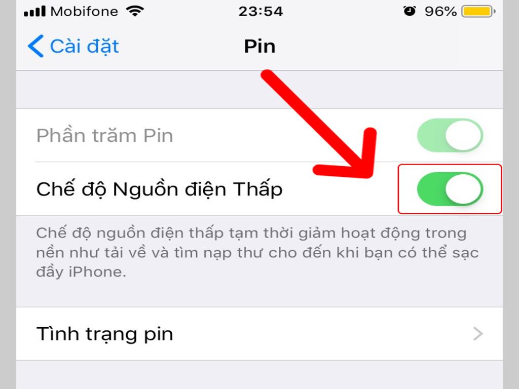 Chế độ tiết kiệm pin iPhone là gì và có tác dụng ra sao