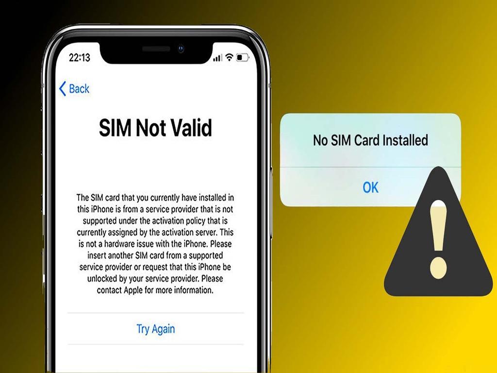 Nguyên nhân thường gặp khiến iPhone không nhận SIM