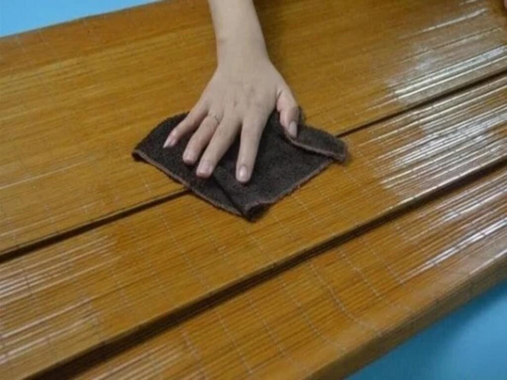 Mẹo vệ sinh chiếu trúc mới mua sạch và bền