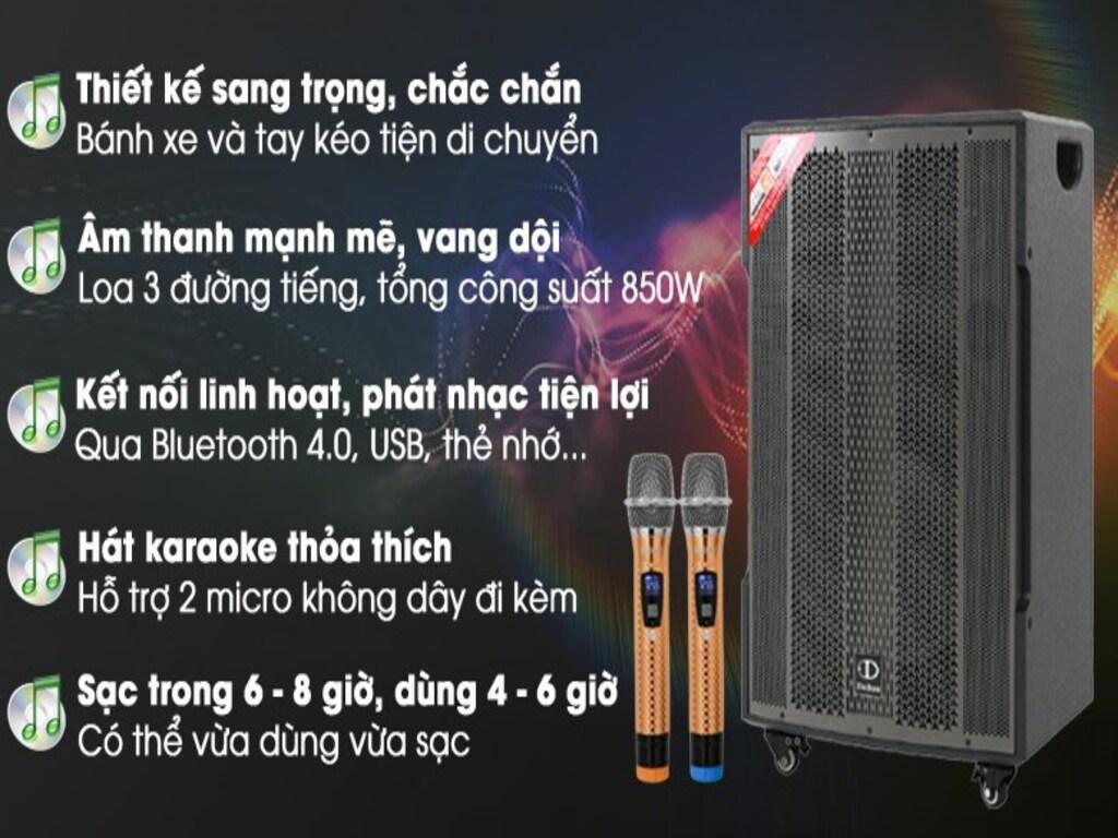 Loa karaoke Dalton phù hợp với không gian gia đình