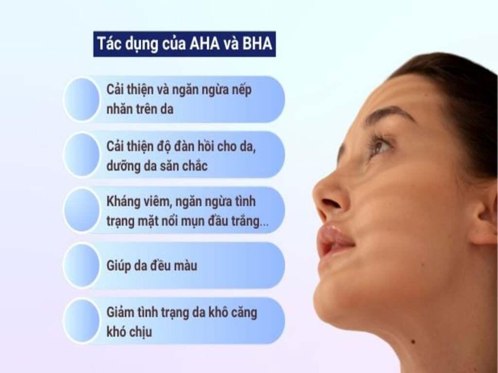 Cách phân biệt AHA và BHA, nên dùng khi nào