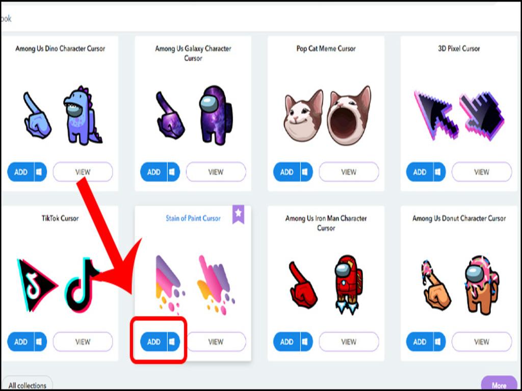 Tải về bộ con trỏ chuột cute, con trỏ chuột anime